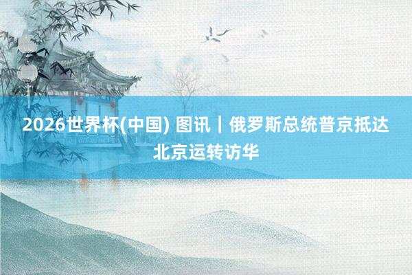 2026世界杯(中国) 图讯｜俄罗斯总统普京抵达北京运转访华