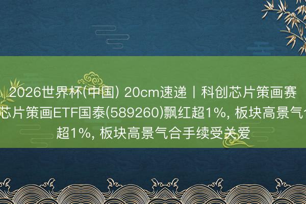 2026世界杯(中国) 20cm速递丨科创芯片策画赛谈上扬, 科创芯片策画ETF国泰(589260)飘红超1%, 板块高景气合手续受关爱